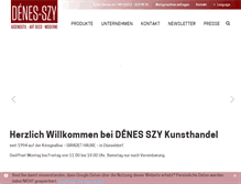 Tablet Screenshot of denes-szy.com